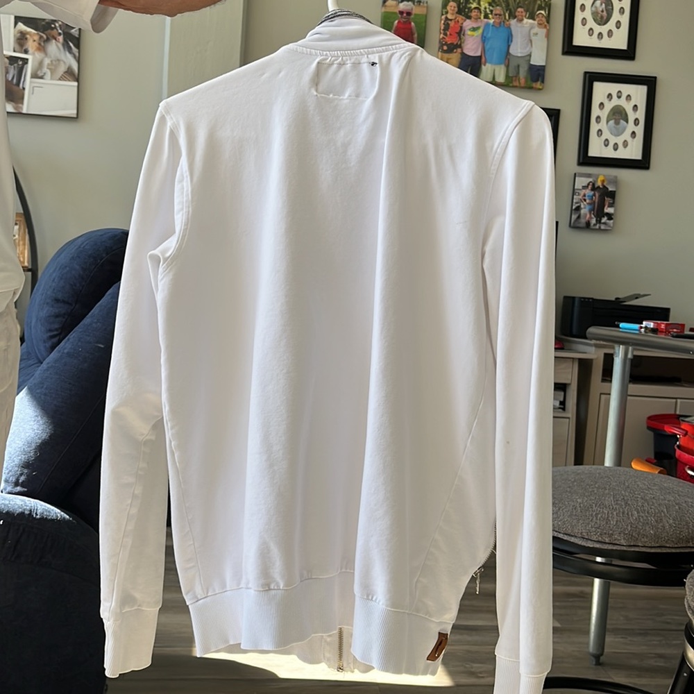 White Zip up! - Picture 2 of 5